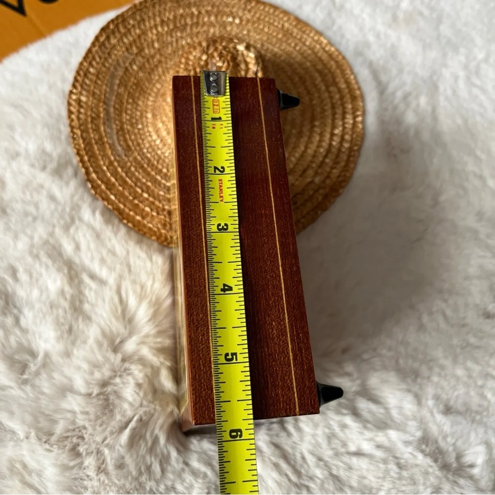 Hummel‎ Wooden Music Box with Gold Accents